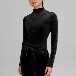 Lululemon All Aligned Mock Neck Velvet